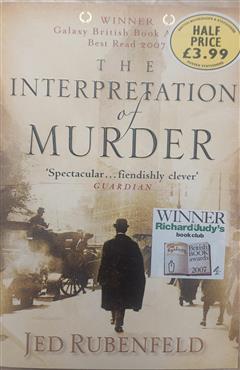The Interpretation of Murder - Jed Rubebfeld