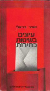 עיונים בשיטות בחירות - מאיר בראלי