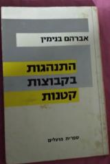 התנהגות בקבוצות קטנות - אברהם בנימין