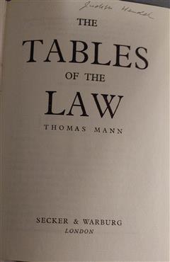 The Tables Of The Law - Thomas Mann