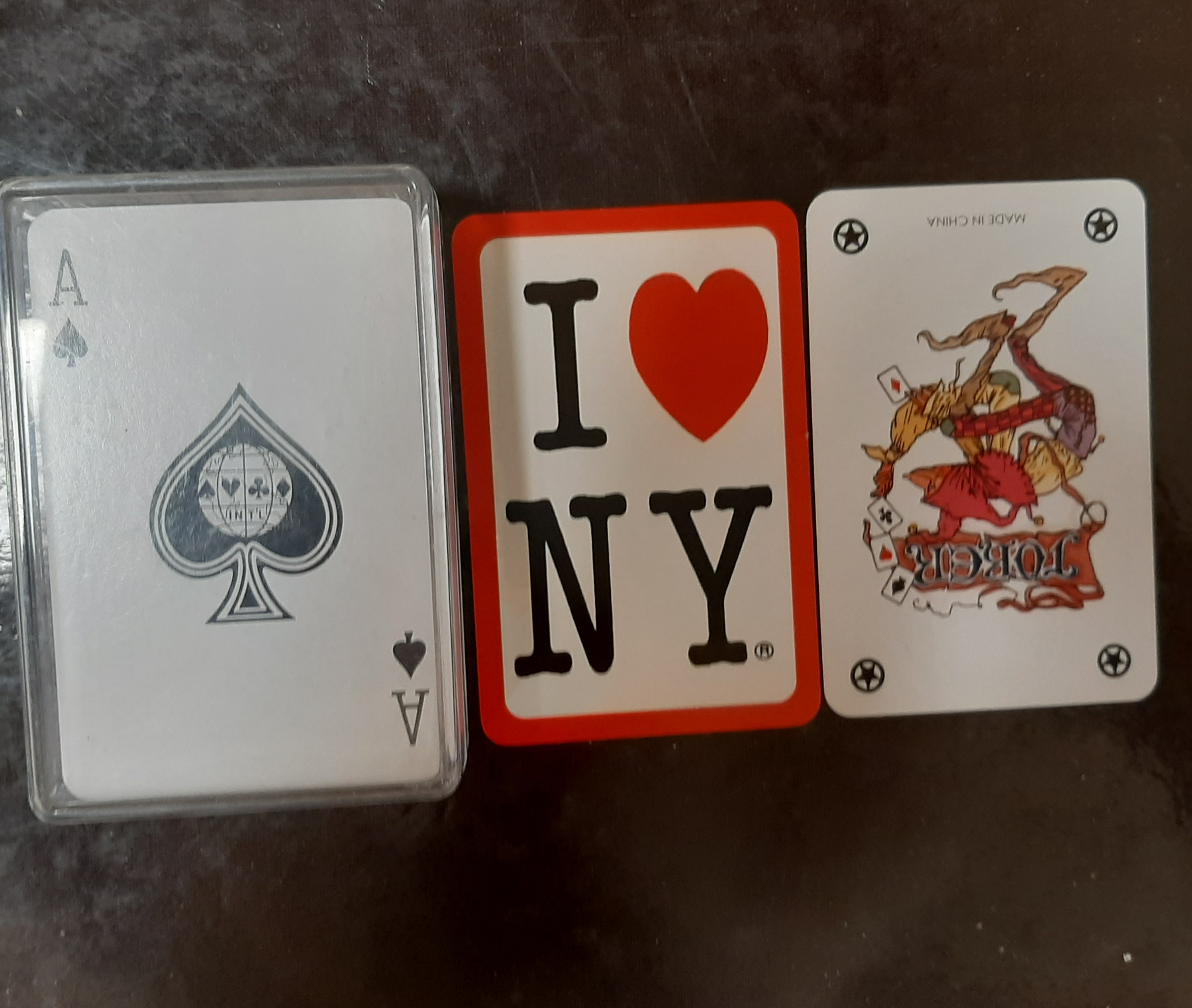 חפיסת קלפי משחק I love New York